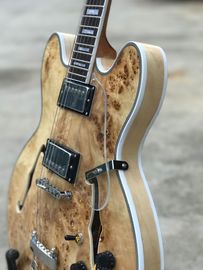 Tienda personalizada ES-335 F jazz de cuerpo hueco Guitarra eléctrica 6 guitarras de cuerdas proveedor