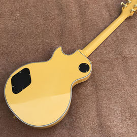 Guitarra eléctrica LP de alta calidad, Guitarra eléctrica Ebony Fingerboard, unión de trastes, Hardware de oro proveedor