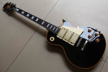 One Piece Neck In Black LP 3 Pickups Ace Frehley Budokan Vintage LP Guitarra eléctrica proveedor