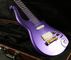 Calidad sh cubierto pick-up príncipe púrpura colocado en el cuello pintado príncipe fretbard guitarra eléctrica guitarra proveedor