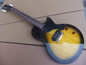 Por mayor Cibson LP Junior Guitarra Eléctrica de Alta Calidad En Marrón proveedor