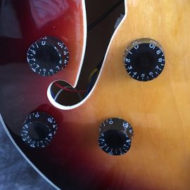 Guitarras de jazz eléctricas Sunburst L5 con hardware dorado proveedor