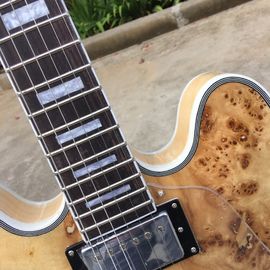 Guitarras eléctricas de jazz en natural proveedor
