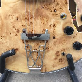 Guitarras eléctricas de jazz en natural proveedor