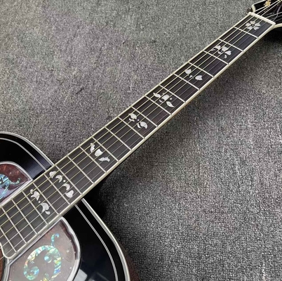 Guitarra acústica personalizada 43 pulgadas Gibson SJ200 Cocobolo Guitarra clásica folk de lado trasero proveedor