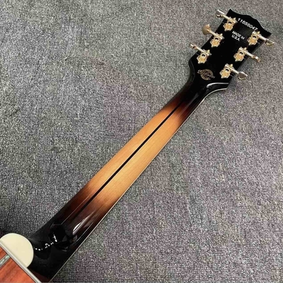 Guitarra acústica personalizada 43 pulgadas Gibson SJ200 Cocobolo Guitarra clásica folk de lado trasero proveedor
