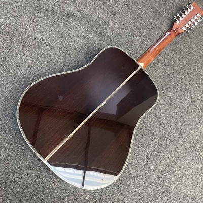 Guitarra acústica clásica con encabezado de logotipo personalizado proveedor