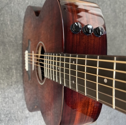 Guitarra acústica Jumbo de madera KOA de 43 pulgadas personalizada con electrónica BB Band proveedor