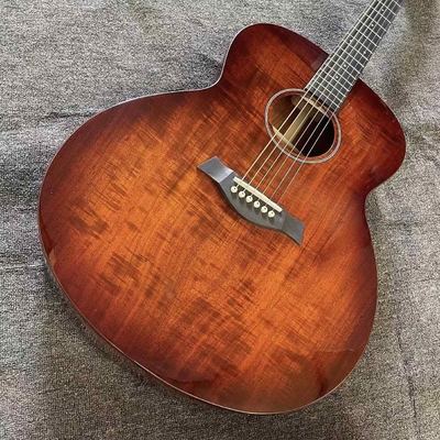 Guitarra acústica Jumbo de madera KOA de 43 pulgadas personalizada con electrónica BB Band proveedor