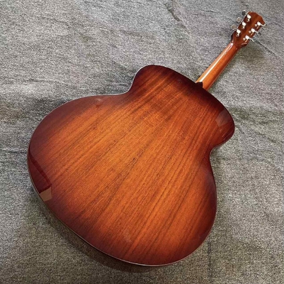 Guitarra acústica Jumbo de madera KOA de 43 pulgadas personalizada con electrónica BB Band proveedor