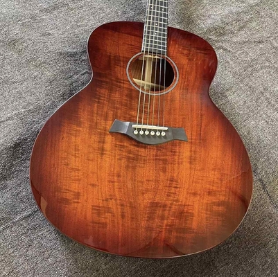 Guitarra acústica Jumbo de madera KOA de 43 pulgadas personalizada con electrónica BB Band proveedor