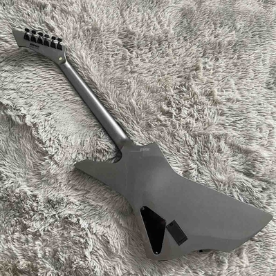 Guitarra eléctrica camuflada con pick-up activo de 9V, pick-ups EMG, hardware negro proveedor