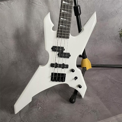 Personalizado 4 Cuerdas Guerrero Cuerpo Especial Bajo Eléctrico con Cuello Basswood Cuerpo de Arce proveedor