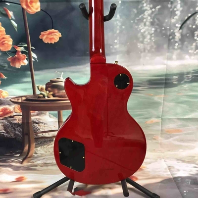 Guitarra eléctrica con pickup de 2H de estilo manual GB LP con hardware de oro Cuerpo de caoba proveedor