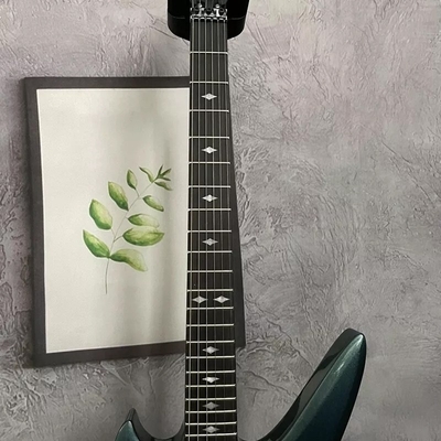 Custom B.C. Rich Chuck Shuldiner Stealth Blue Guitarra eléctrica abierta Pickups FR Puente proveedor