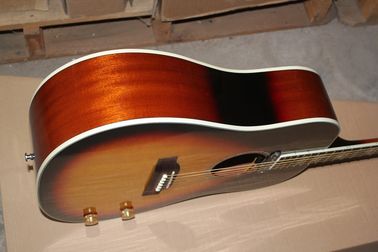 Fábrica de 41 pulgadas Solid Top tabaco solar 70 aniversario de John Lennon guitarra acústica con pickup de guitarra eléctrica proveedor