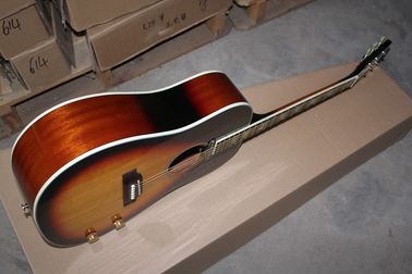 Fábrica de 41 pulgadas Solid Top tabaco solar 70 aniversario de John Lennon guitarra acústica con pickup de guitarra eléctrica proveedor