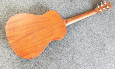 Guitarra acústica de viaje de 34 pulgadas, de madera de fábrica Sapele, de arriba y atrás, Mini Guitarra acústica proveedor