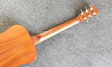 Guitarra acústica de viaje de 34 pulgadas, de madera de fábrica Sapele, de arriba y atrás, Mini Guitarra acústica proveedor