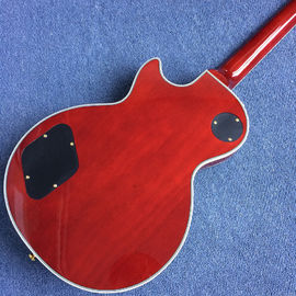 Nuevo estilo LP guitarra eléctrica, Ebony Fingerboard, un pedazo de cuello, guitarra eléctrica con vino tinto proveedor