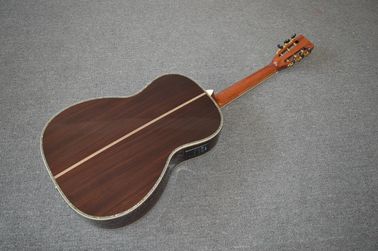 Alta calidad S, Guitarra acústica de fábrica de 39 pulgadas. Tabla de ébano, incrustaciones de Abalone, Guitarra acústica de fábrica de 39 pulgadas. proveedor