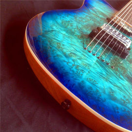 7 cuerdas Guitarra eléctrica azul proveedor