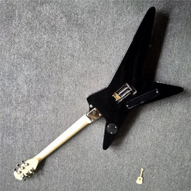 7 cuerdas Guitarra eléctrica azul en negro proveedor