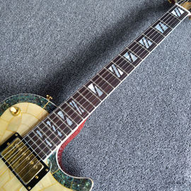 Nueva llegada guitarra eléctrica con 6 cuerdas y pickups de oro proveedor