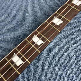 Nuevo estilo de alta calidad personalizado 4 cuerdas de bajo guitarra, Rosewood fingerboard, cuerpo negro proveedor