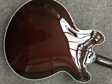 2018 Nuevo ES-339 Guitarra eléctrica de jazz pequeño es 339 cuerpo semi amarillo En Sunburst ES339 proveedor