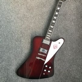 Chibson Firebird guitarra eléctrica de acabado rojo oscuro guitarra Firebird envío gratuito Honeyburst guitarra Firebird proveedor