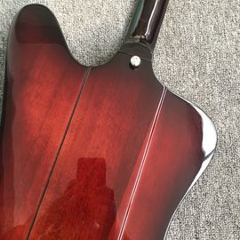 Chibson Firebird guitarra eléctrica de acabado rojo oscuro guitarra Firebird envío gratuito Honeyburst guitarra Firebird proveedor