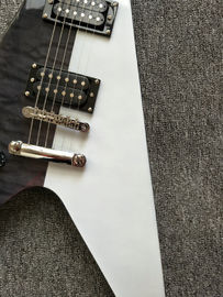 Guitarra eléctrica Flying-V 2018,guitarra V de mano izquierda,guitarra de ébano de alta calidad proveedor