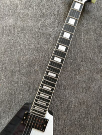 Guitarra eléctrica Flying-V 2018,guitarra V de mano izquierda,guitarra de ébano de alta calidad proveedor