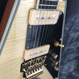 China Flying V Guitar. guitarra eléctrica. buena calidad de sonido Flying V guitarra eléctrica color natural proveedor