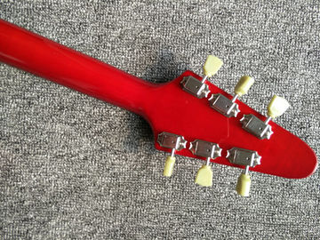 Guitarra eléctrica de V voladora de forma inusual roja, Fingerboard Rosewood proveedor