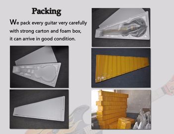 Guitarra de bajo de 5 cuerdas Erine Ball Sting Ray 5 cuerpo de arce gris acolchado cuello de arce y tabla proveedor