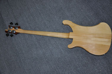 4 cuerdas de la guitarra baja eléctrica natural Alder cuerpo Cuello de arce a través del cuerpo de madera de rosa tablero de dedos RIC guitarra baja personalizada proveedor