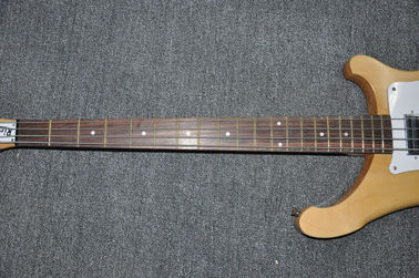 4 cuerdas de la guitarra baja eléctrica natural Alder cuerpo Cuello de arce a través del cuerpo de madera de rosa tablero de dedos RIC guitarra baja personalizada proveedor