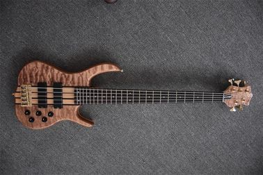 Guitarra de bajo de 5 cuerdas Smith bajo bajo Bolt en el cuello personalizado para el comprador con cuello de arce y incrustación negra proveedor