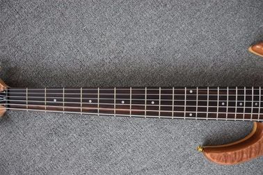 Guitarra de bajo de 5 cuerdas Smith bajo bajo Bolt en el cuello personalizado para el comprador con cuello de arce y incrustación negra proveedor