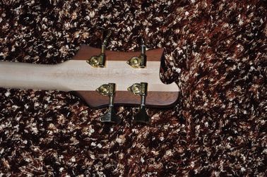 Guitarra de bajo personalizada Cuerpo de flores talladas Cuello a través del cuerpo 4 cuerdas guitarra de bajo eléctrica 4003 RIC Hardwares de oro proveedor