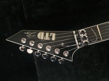 6 cuerdas LTD volante V modelo de guitarra eléctrica floyd puente de rosa de madera de rosa guitarra personalizada proveedor