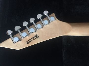 6 cuerdas LTD volante V modelo de guitarra eléctrica floyd puente de rosa de madera de rosa guitarra personalizada proveedor