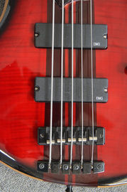 4 cuerdas de la guitarra baja eléctrica natural Alder cuerpo Cuello de arce a través del cuerpo de madera de rosa tablero de dedos RIC guitarra baja personalizada proveedor