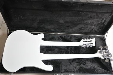 Cuello doble 4 cuerdas 4003 BAJO GUITARRA y 12 cuerdas guitarra eléctrica color puede guitarra personalizada puente R grande proveedor