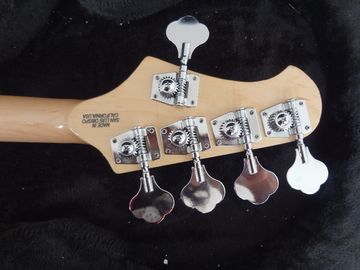 5 cuerdas bajo guitarra Ernie bola músico Sting Ray5 bajo color Sunburst Recogidas activas proveedor