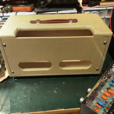 2025 Tweedle Dee Deluxe 5E3 Mods de estilo clásico con cabeza de tweed, mano pura con tablero de eyelet, 6V6GT * 2, 12AX7 * 2, 5Y3GT * 1, gran amplificador, acepta el amplificador OEM proveedor