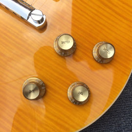Guitarra de alta calidad Slash Signature LP, guitarra eléctrica LP de arce de llama de tigre, Slash guitarra LP de caoba sólida proveedor