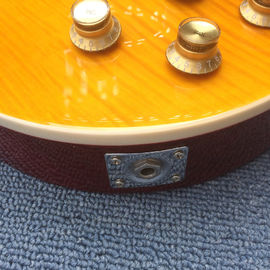 Guitarra de alta calidad Slash Signature LP, guitarra eléctrica LP de arce de llama de tigre, Slash guitarra LP de caoba sólida proveedor